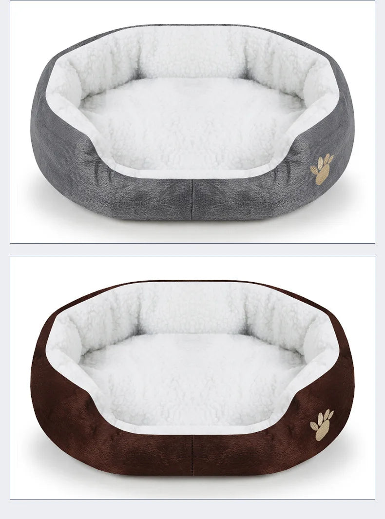 Cashmere Warming Pet Dog Bed