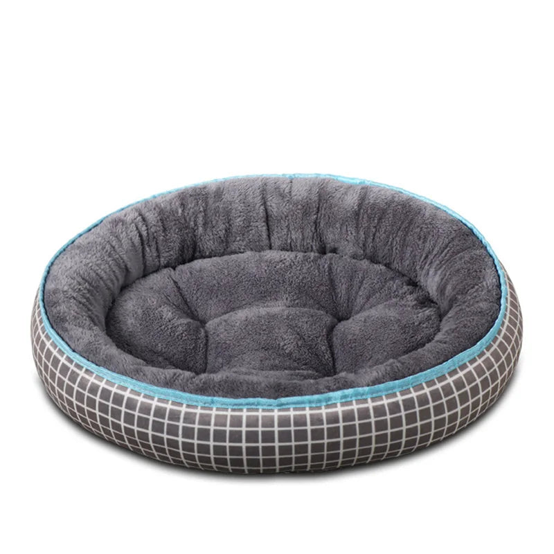 Round Dog Beds Sleeping Mat Soft Warm Kennel Bed Cushion for Small Medium Large Dog House