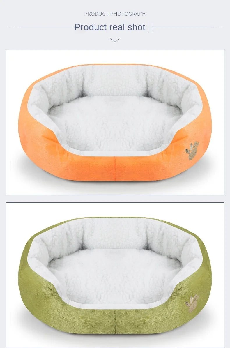 Cashmere Warming Pet Dog Bed