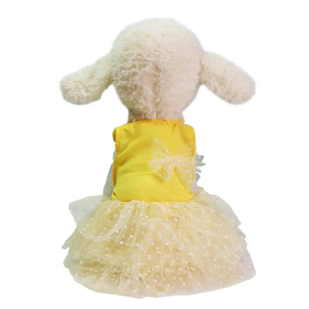 Dog Dresses Bow-knot Design