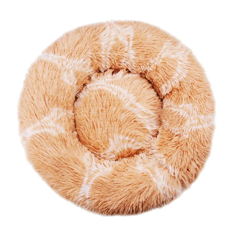 40-90cm Round Pet Bed for Large Dog