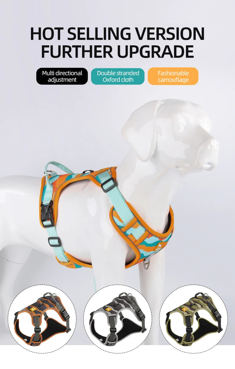 Dog Harness, Reflective Soft Padded