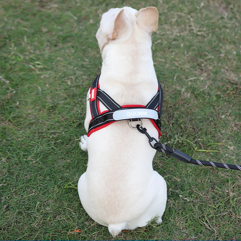 French Bulldog Harness - No-Pull Padded Vest