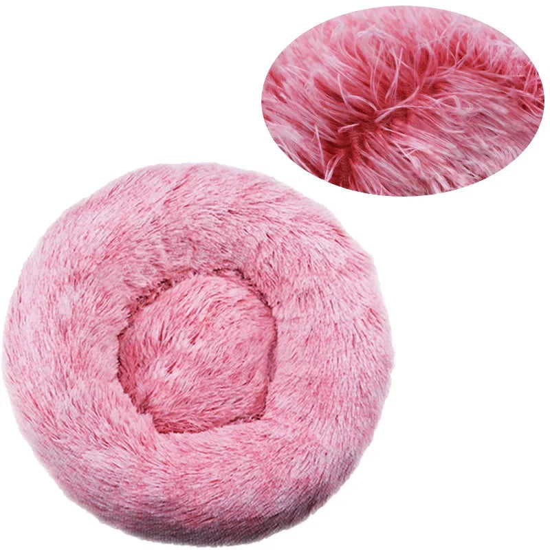 40-90cm Round Pet Bed for Large Dog