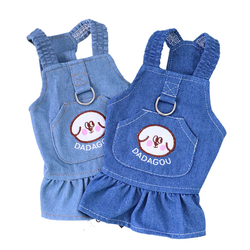 Pet Denim Dress