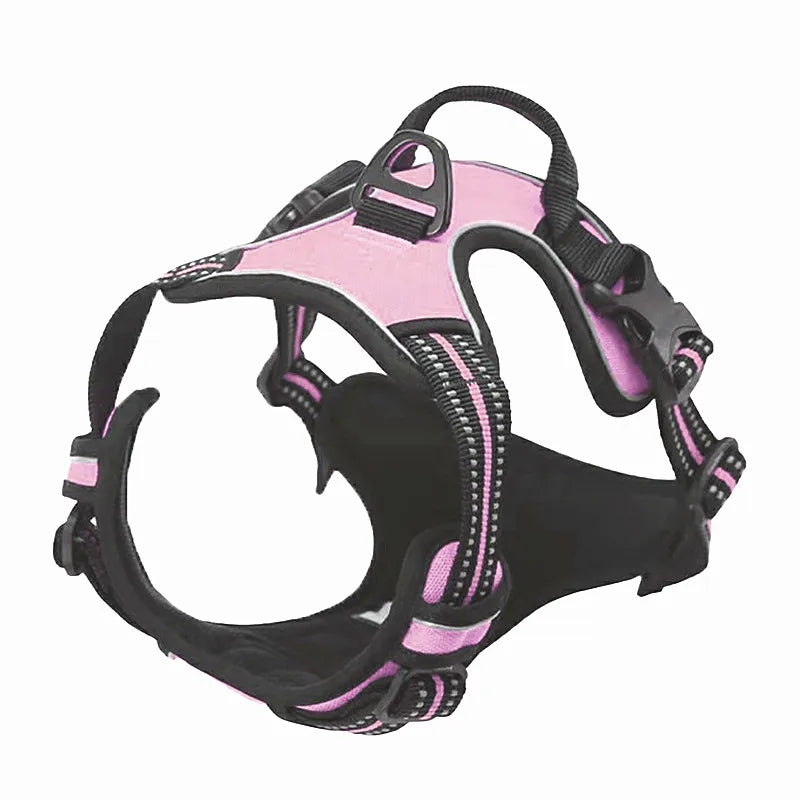 Dog Harness No-Pull Service Vest with Reflective Adjustable Soft Padded