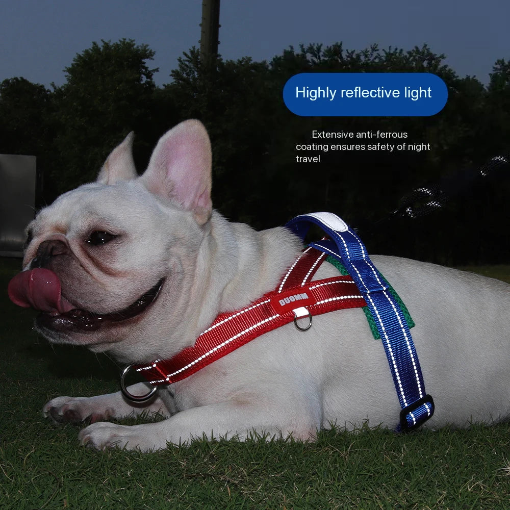 French Bulldog Harness - No-Pull Padded Vest