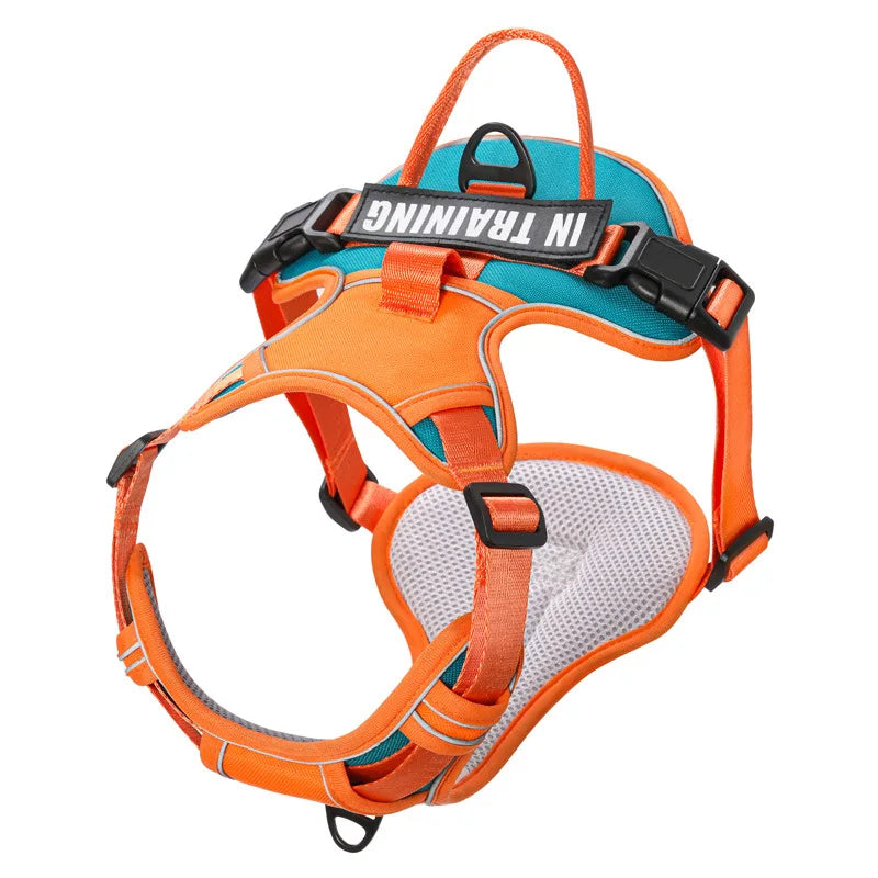 Adjustable Reflective Pet Harness for Medium Large Dogs