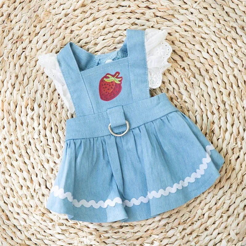 Denim Dog Princess Dress