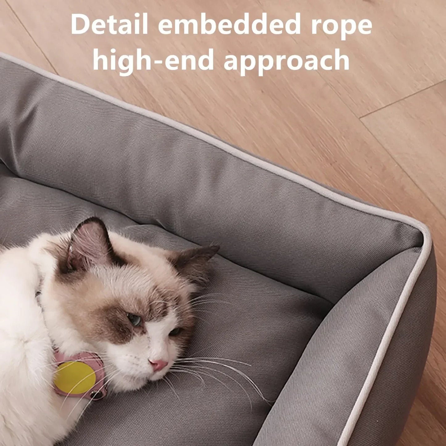 Four Seasons Thickened PP Cotton Filling Bite-resistant Waterproof 600D Oxford Pet Mat