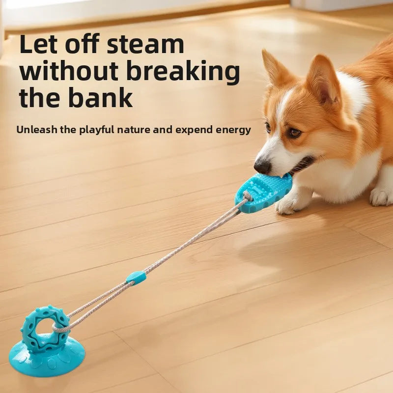 Suction Cup Slippers, Bite Resistant, Grinding Teeth Toy