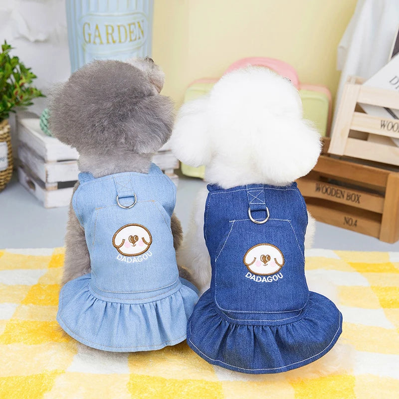 Pet Denim Dress