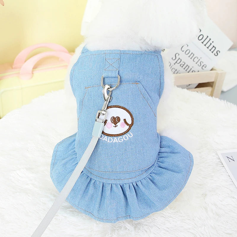 Pet Denim Dress