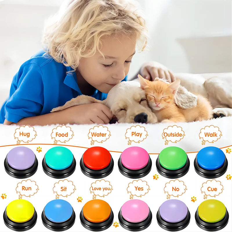 Dog Toys Funny Recordable Pet Travel