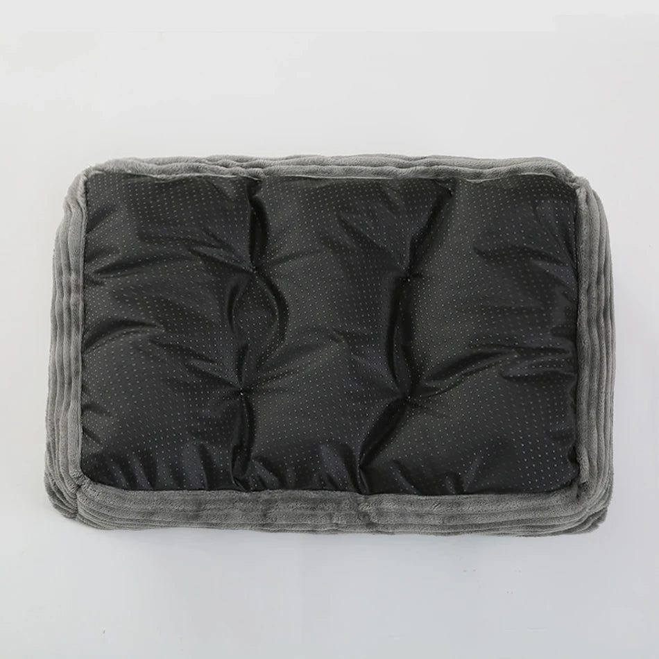 Pet Square Plush Kennel Medium Small Dog Sofa Bed