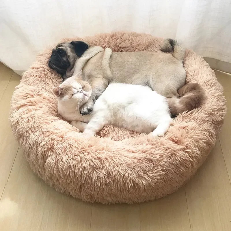 40-90cm Round Pet Bed for Large Dog