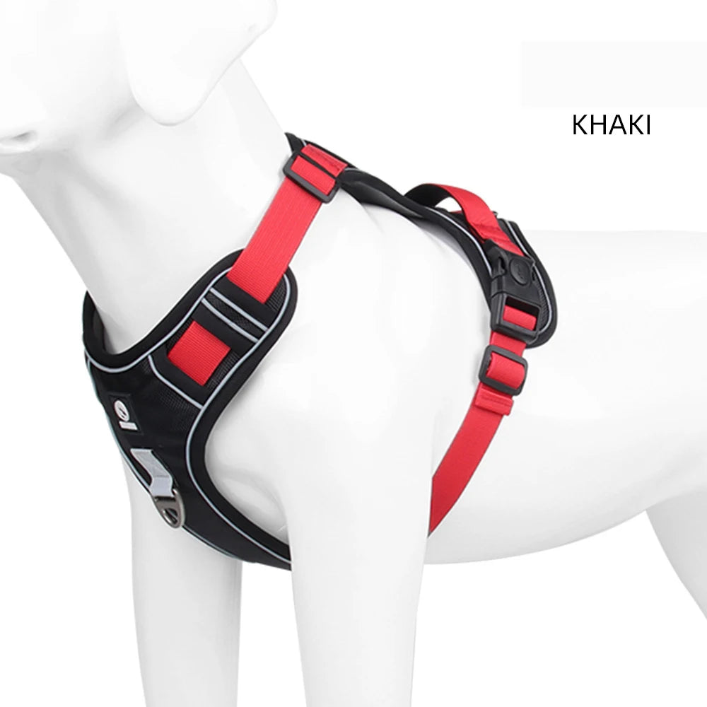 Reflective Saddle Dog Adjustable Pet Harness