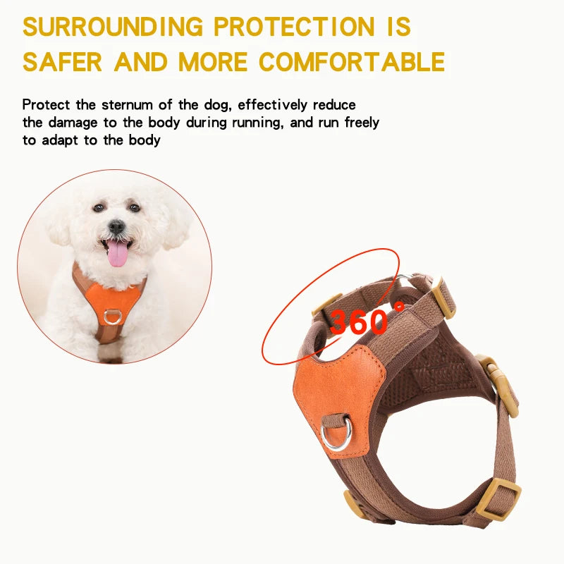 HP374--Retro Pet Harness for dogs