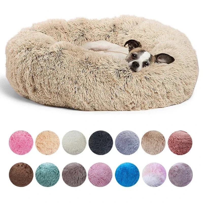 40-90cm Round Pet Bed for Large Dog