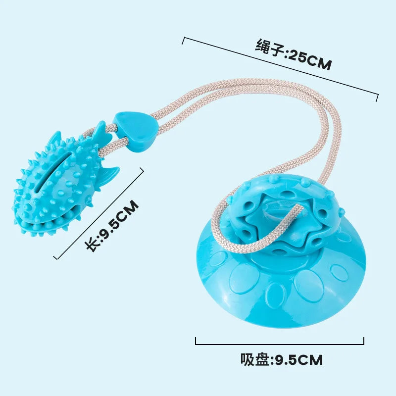 Suction Cup Slippers, Bite Resistant, Grinding Teeth Toy