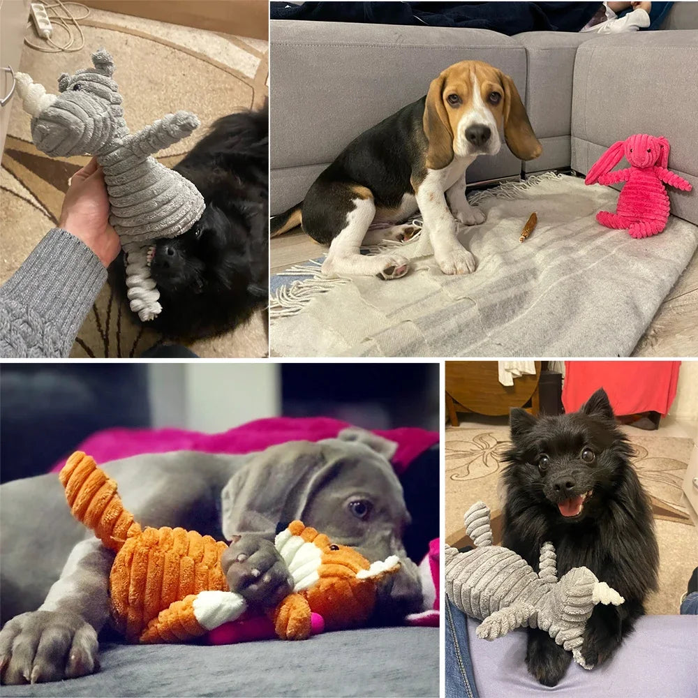 Shape Bite Resistant Squeaky Toys