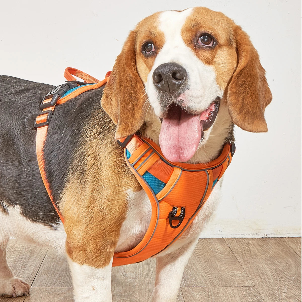 Adjustable Reflective Pet Harness for Medium Large Dogs