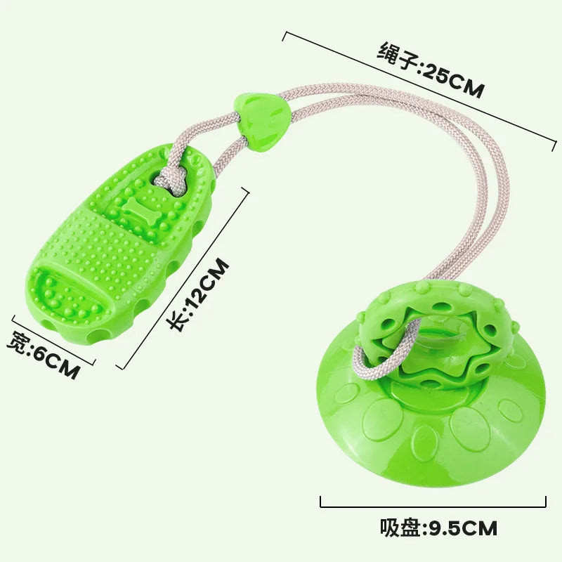 Suction Cup Slippers, Bite Resistant, Grinding Teeth Toy