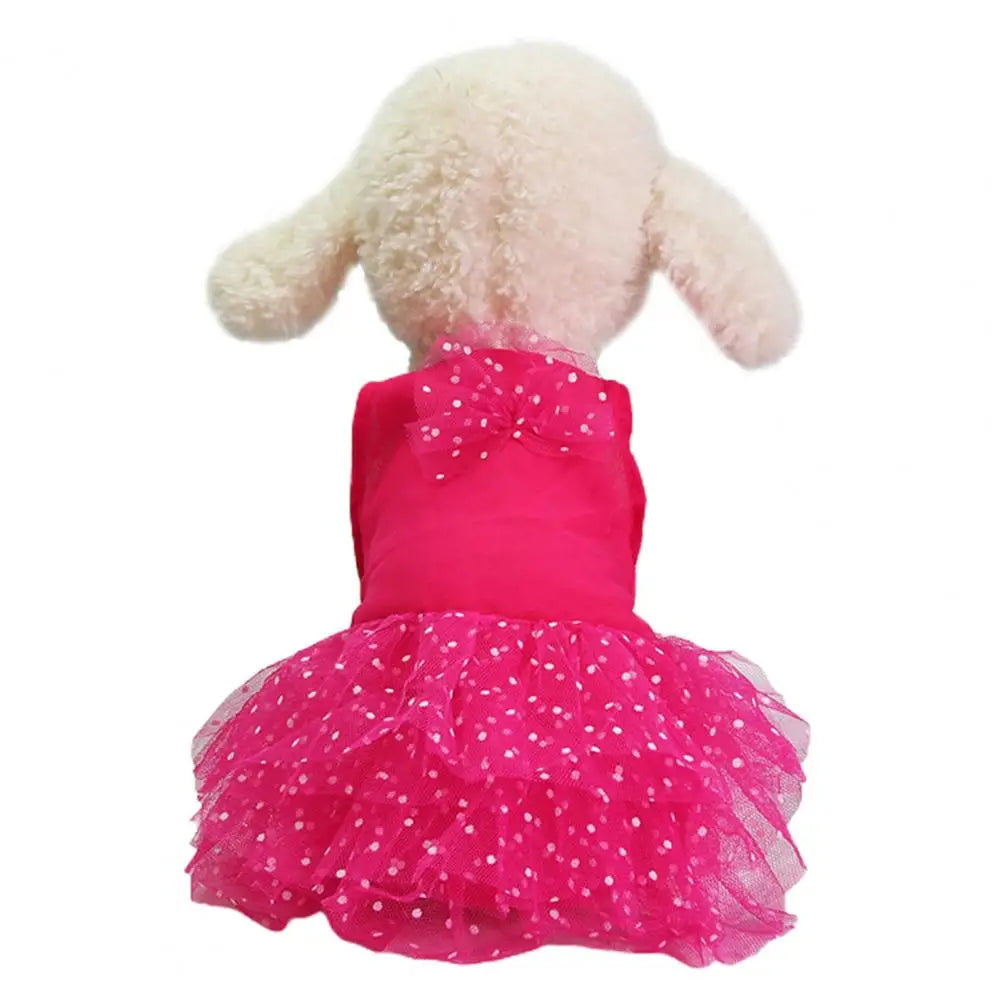 Dog Dresses Bow-knot Design