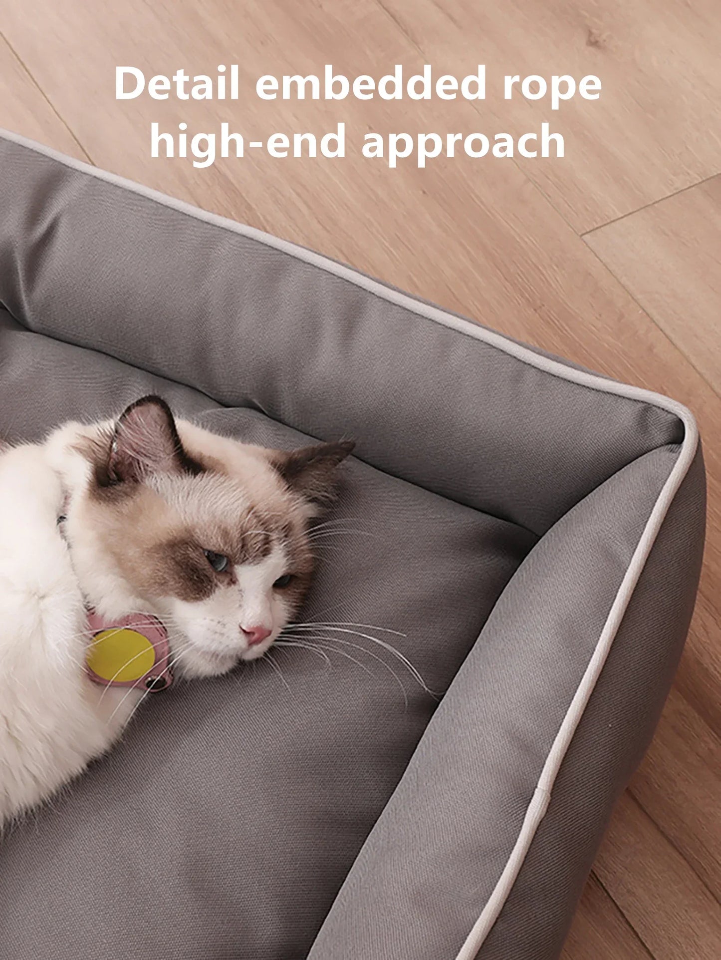 Four Seasons Thickened PP Cotton Filling Bite-resistant Waterproof 600D Oxford Pet Mat