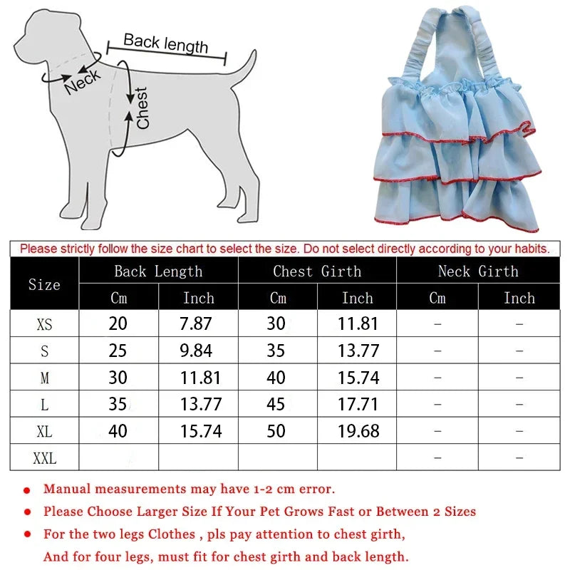 Pet Clothing Chihuahua Teddy Skirt