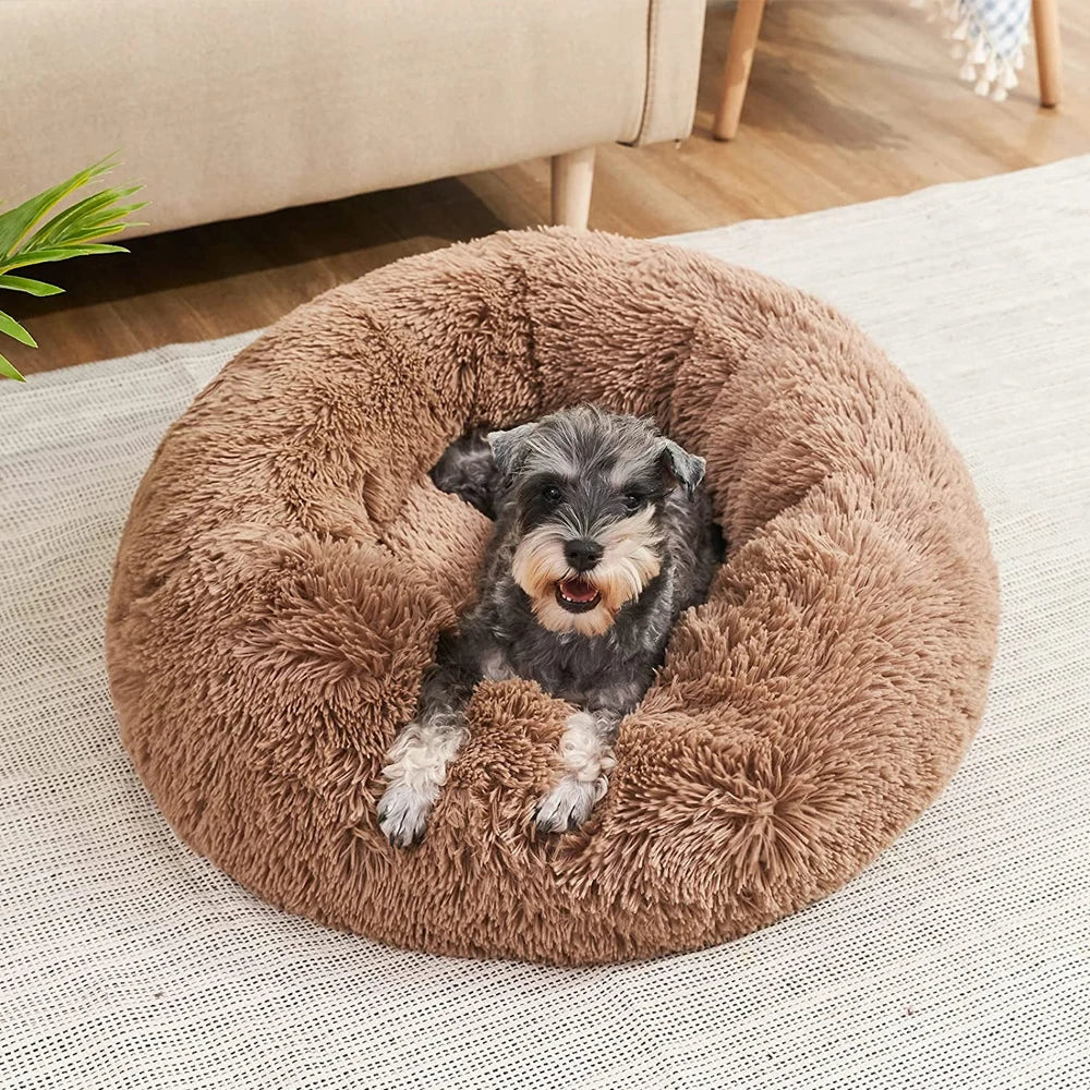 40-90cm Round Pet Bed for Large Dog