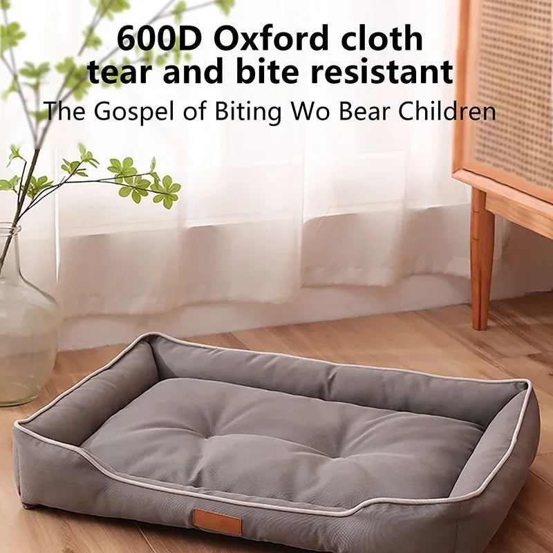 Four Seasons Thickened PP Cotton Filling Bite-resistant Waterproof 600D Oxford Pet Mat