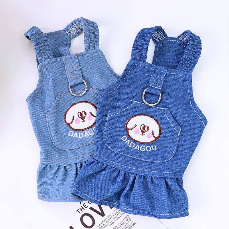 Pet Denim Dress