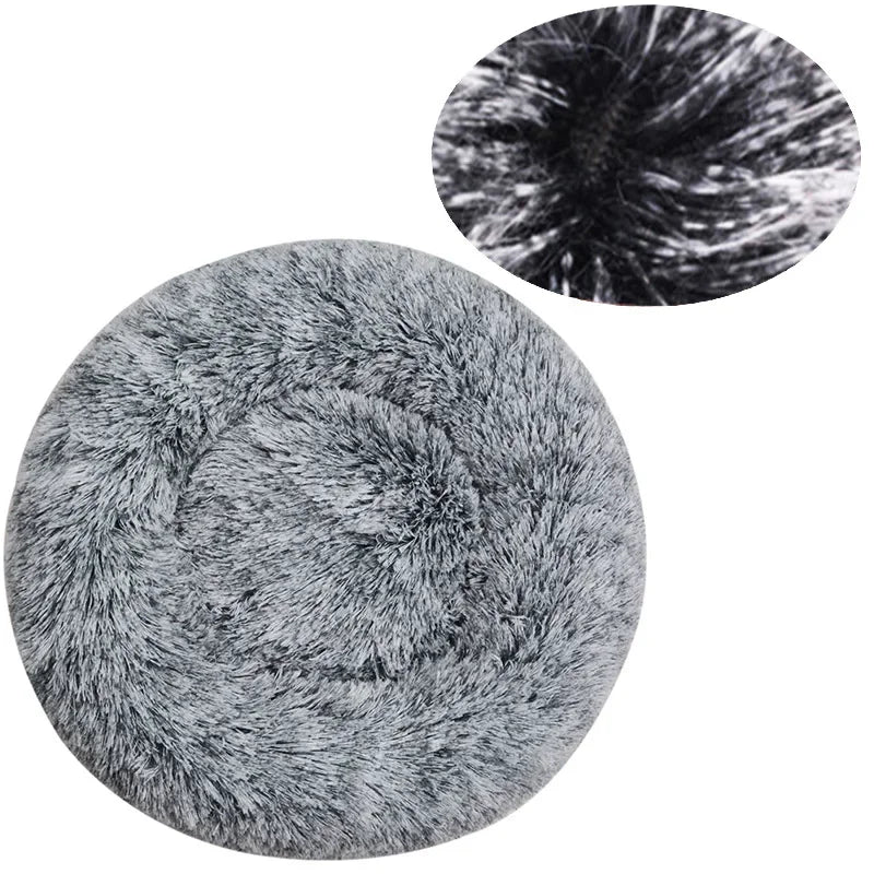 40-90cm Round Pet Bed for Large Dog