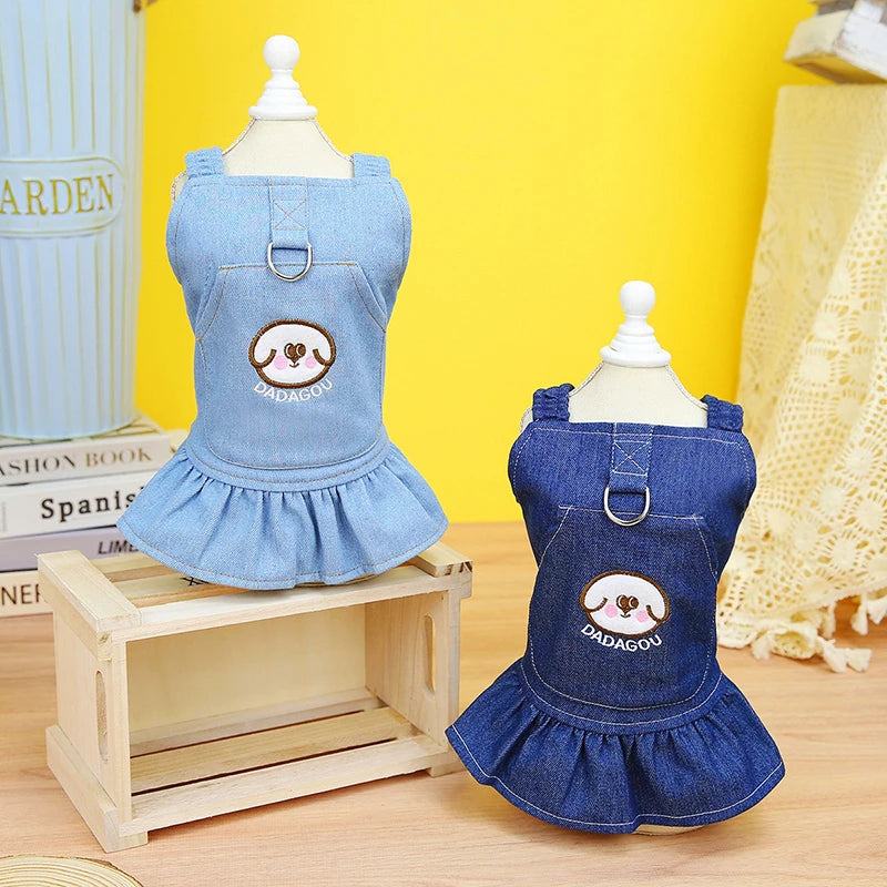 Pet Denim Dress