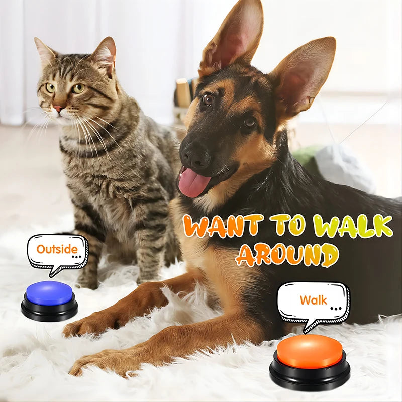 Dog Toys Funny Recordable Pet Travel
