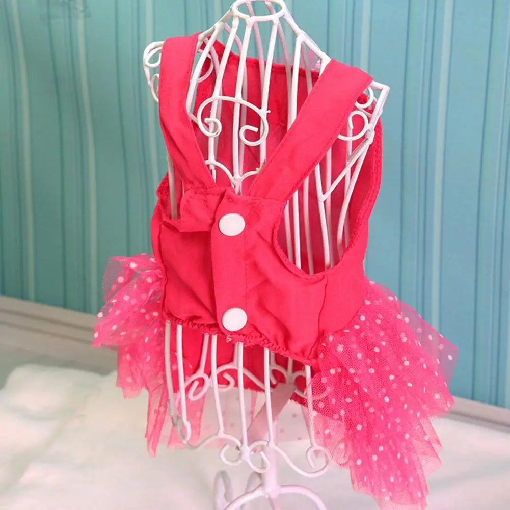 Dog Dresses Bow-knot Design