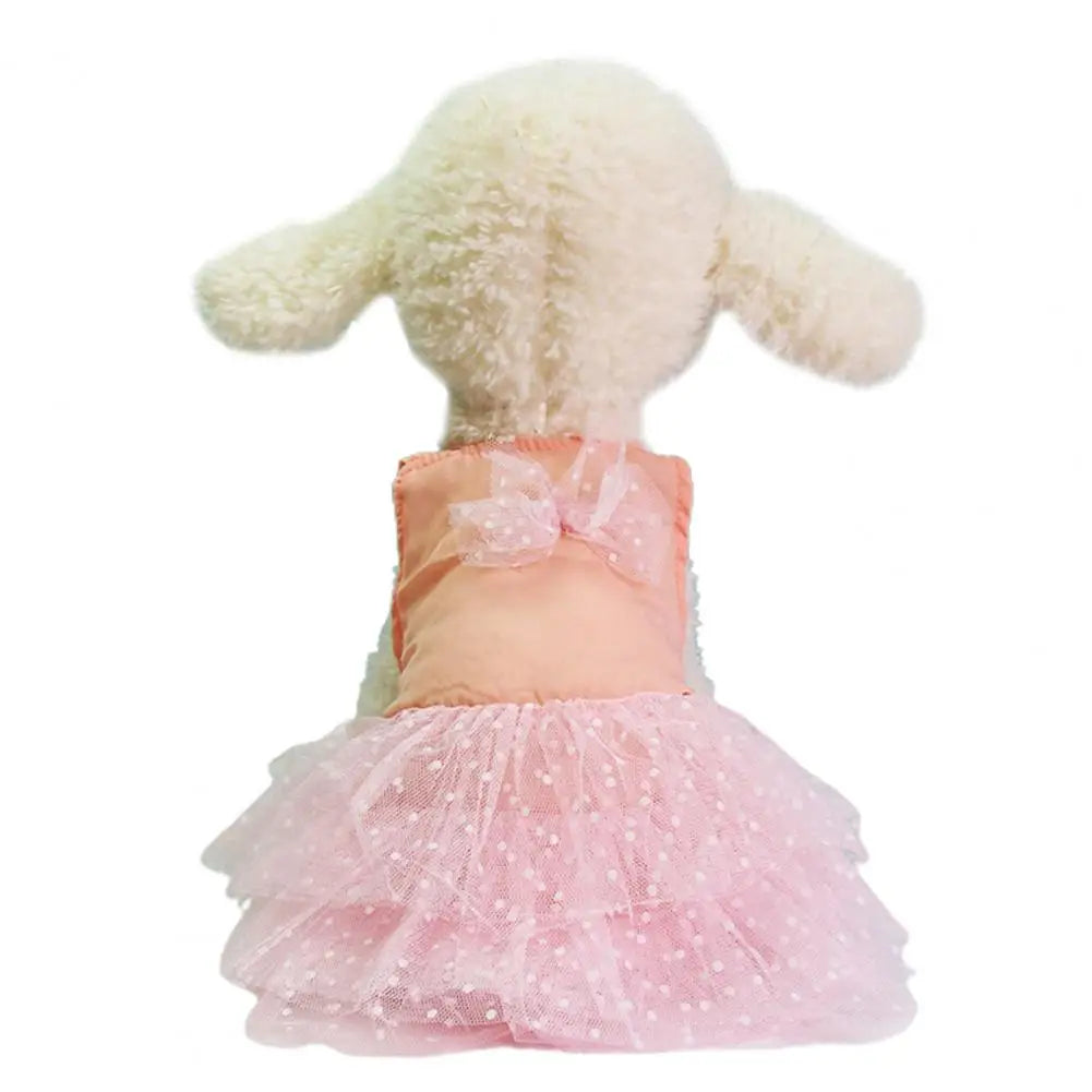Dog Dresses Bow-knot Design