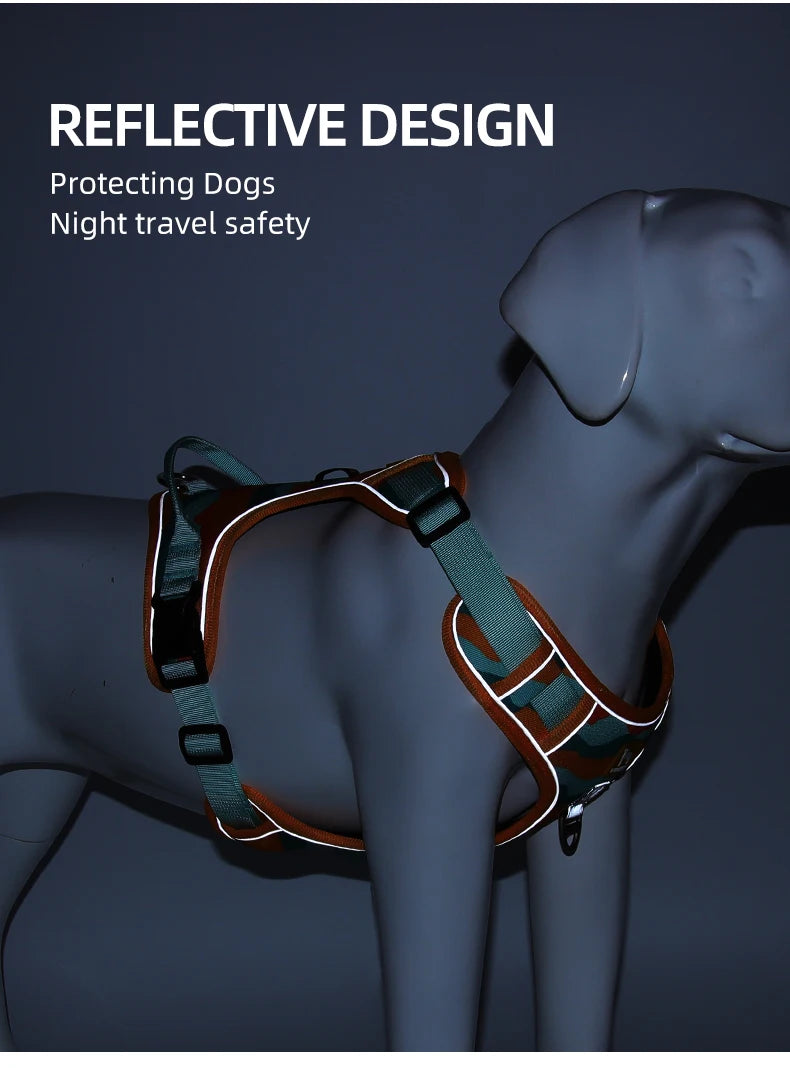 Dog Harness, Reflective Soft Padded