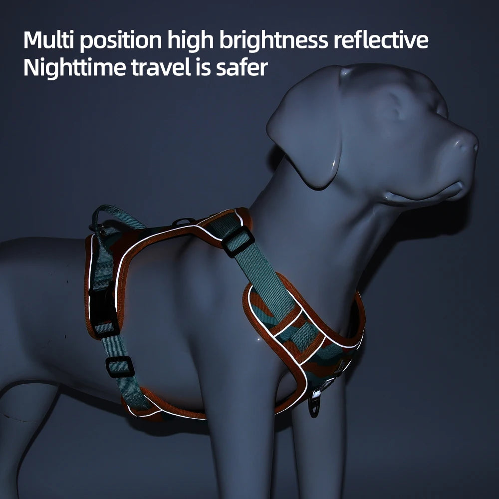 Dog Harness, Reflective Soft Padded