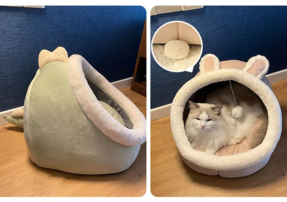 Foldable Removable Washable Pet Sleeping Bed