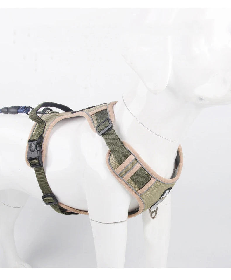 Reflective Saddle Dog Adjustable Pet Harness