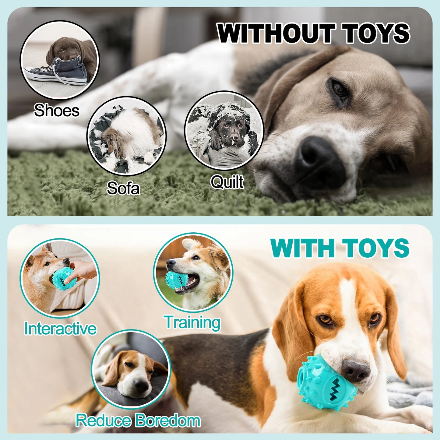 Dog Grinding Teeth Toys