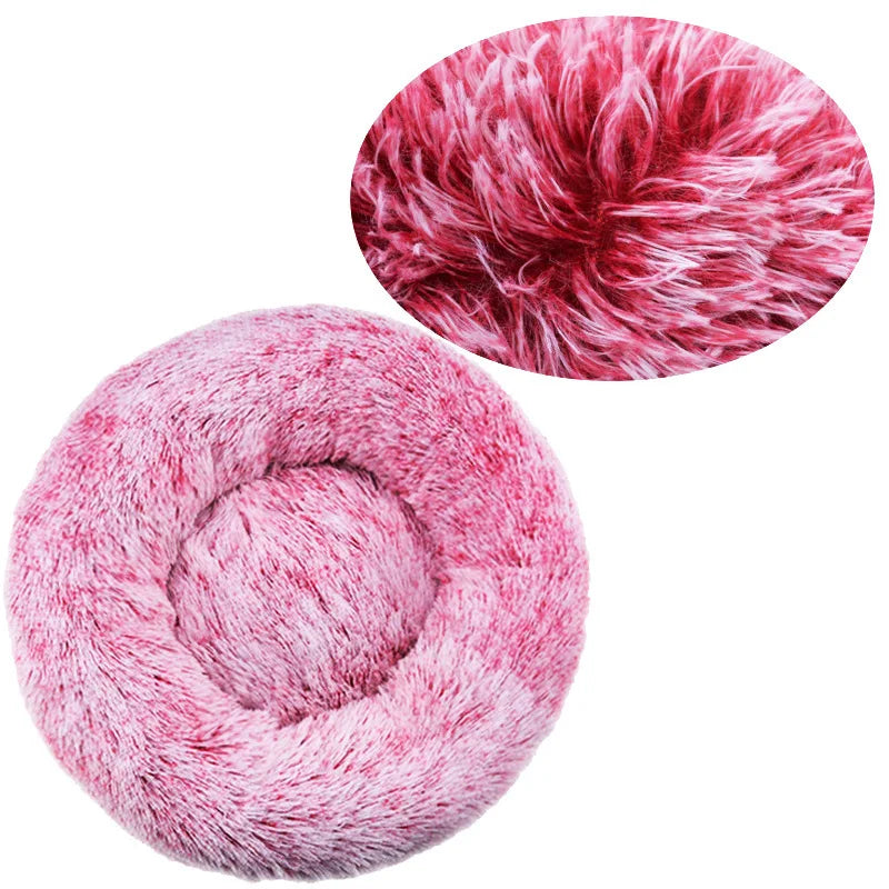 40-90cm Round Pet Bed for Large Dog