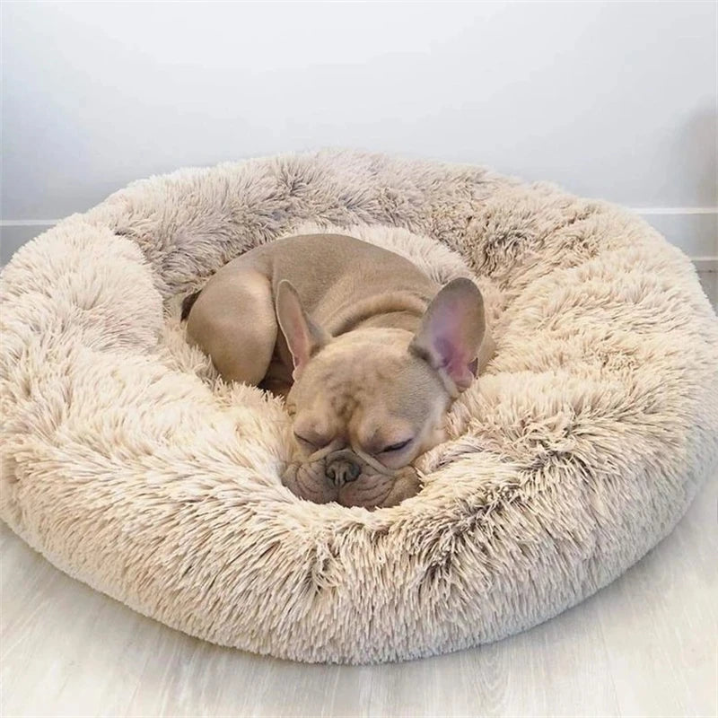 40-90cm Round Pet Bed for Large Dog