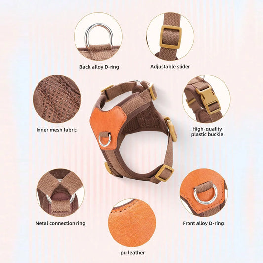 HP374--Retro Pet Harness for dogs