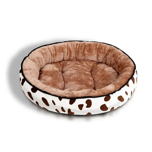Round Dog Beds Sleeping Mat Soft Warm Kennel Bed Cushion for Small Medium Large Dog House