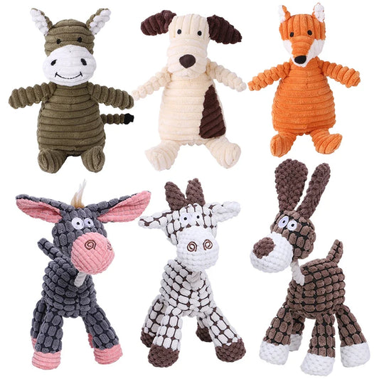 Shape Bite Resistant Squeaky Toys
