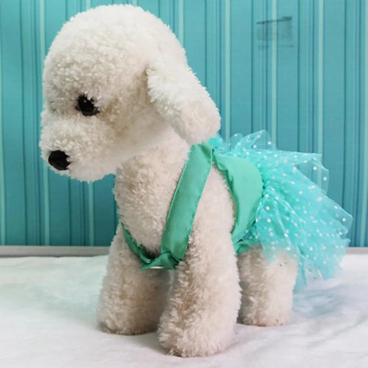 Dog Dresses Bow-knot Design
